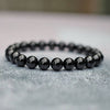 TCC™ Natural Black Tourmaline Negativity Protection And Attract Goodluck Charm Bracelet